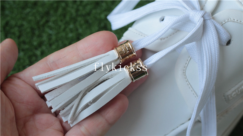 LVS White Sneaker Low Top